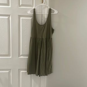 Green baby doll American Eagle dress